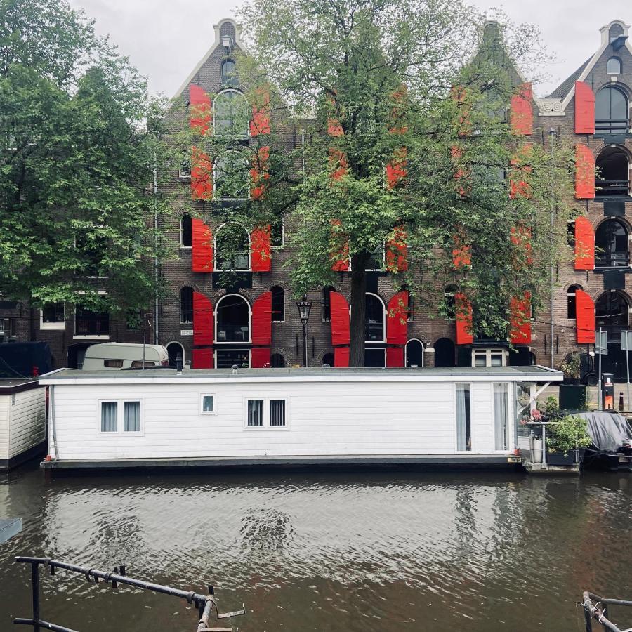 Houseboat Bonnie Panzió Amszterdam Kültér fotó
