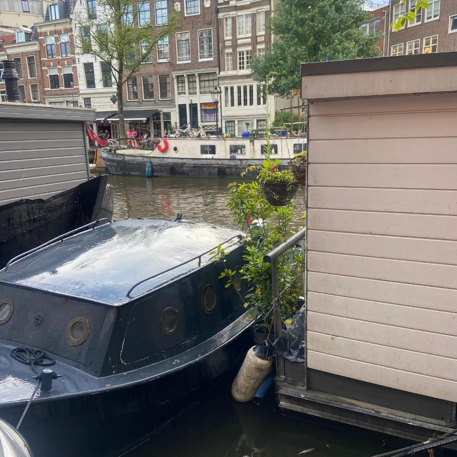 Houseboat Bonnie Panzió Amszterdam Kültér fotó