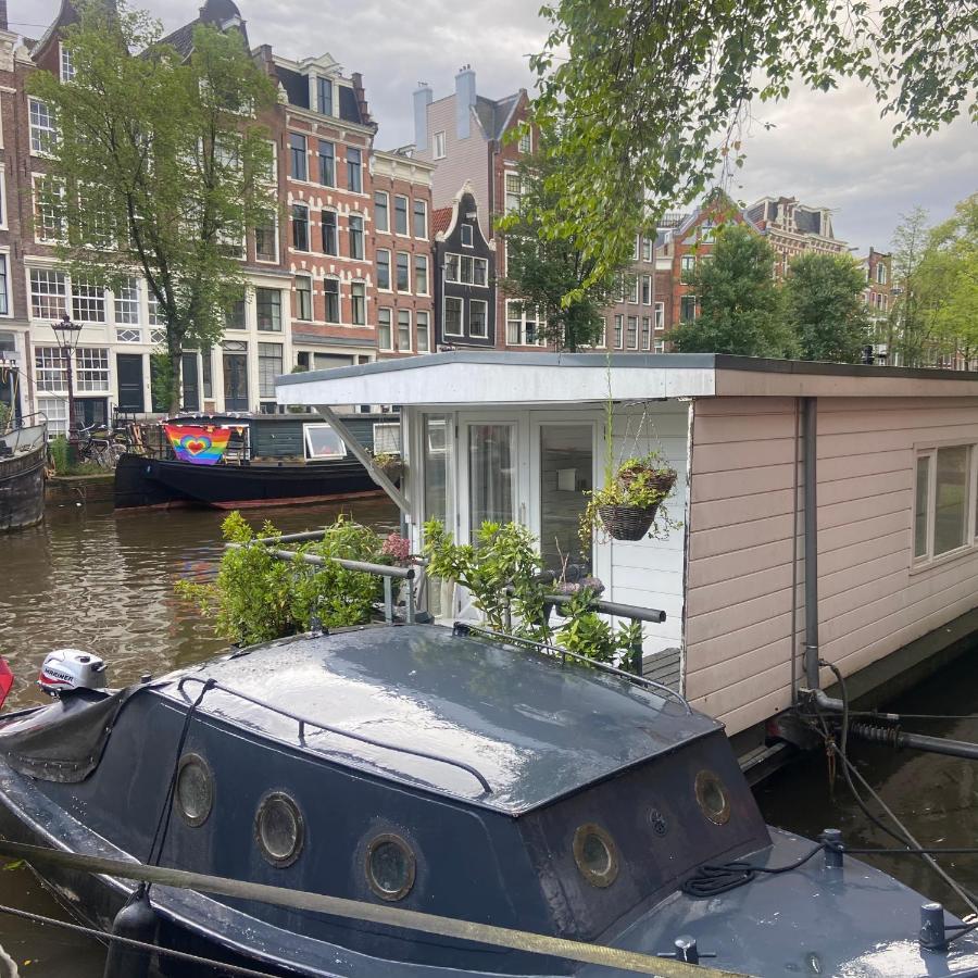 Houseboat Bonnie Panzió Amszterdam Kültér fotó