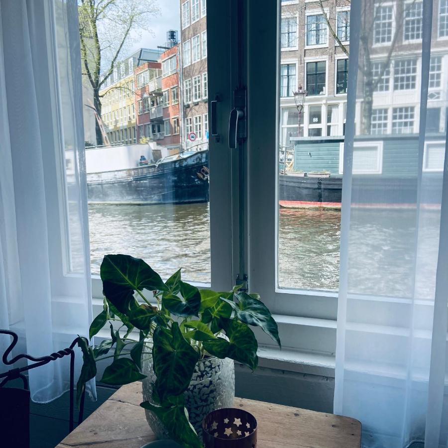 Houseboat Bonnie Panzió Amszterdam Kültér fotó